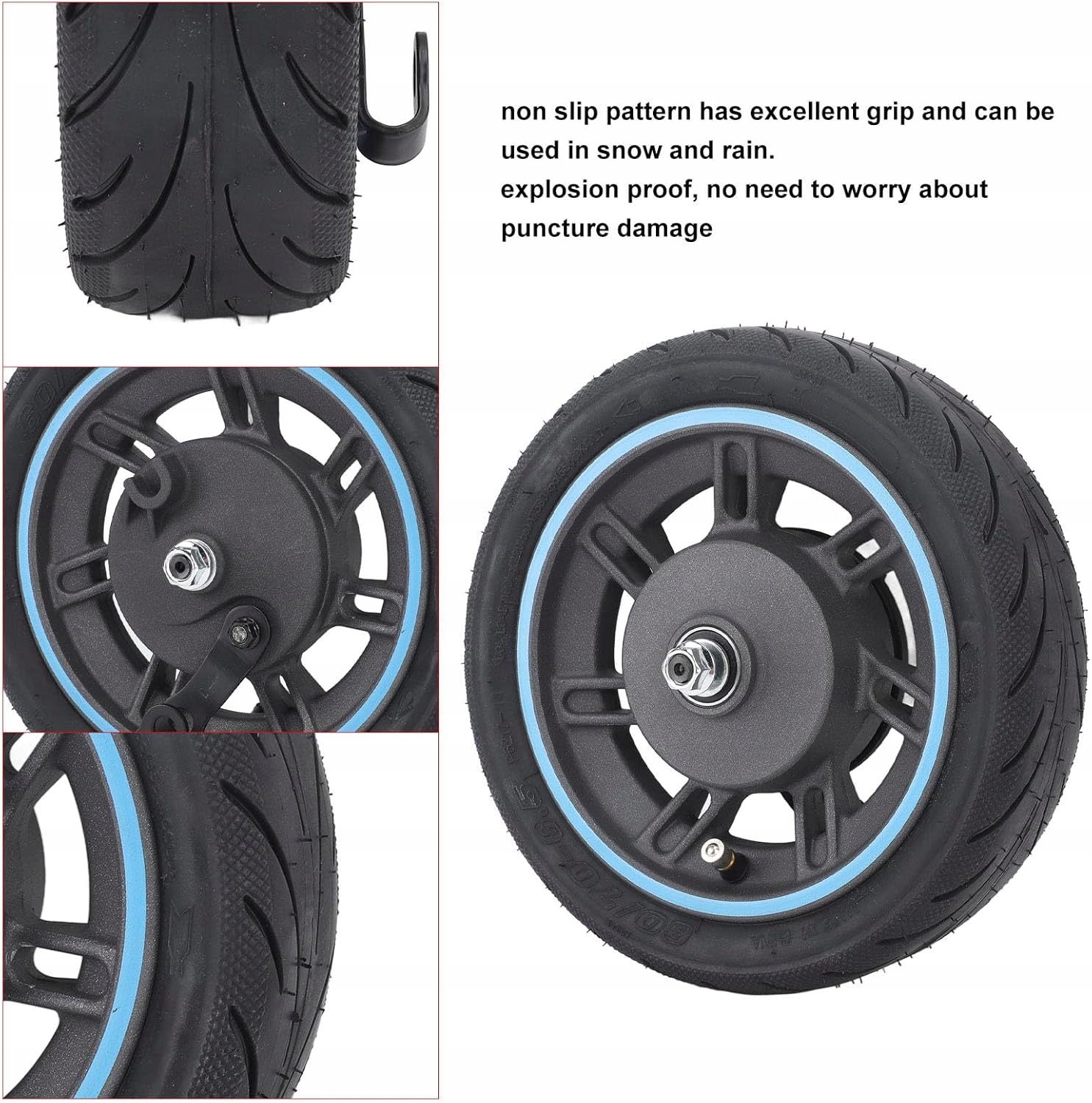 BuyWeek Koło przednie do skutera Hulajnogi MAX G30D - obrazek 6