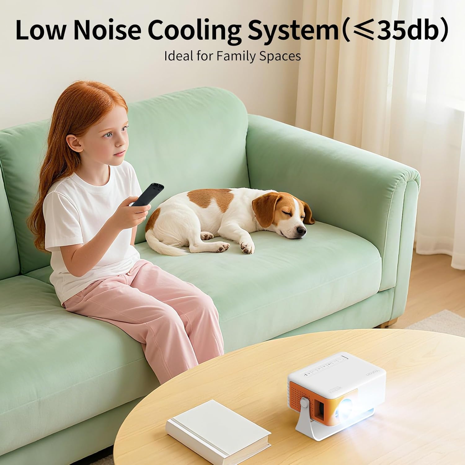 Projektor YOTON Y3 Mini 720P 6500 lm | 200" HDMI USB | iOS Android | PS5 - obrazek 7