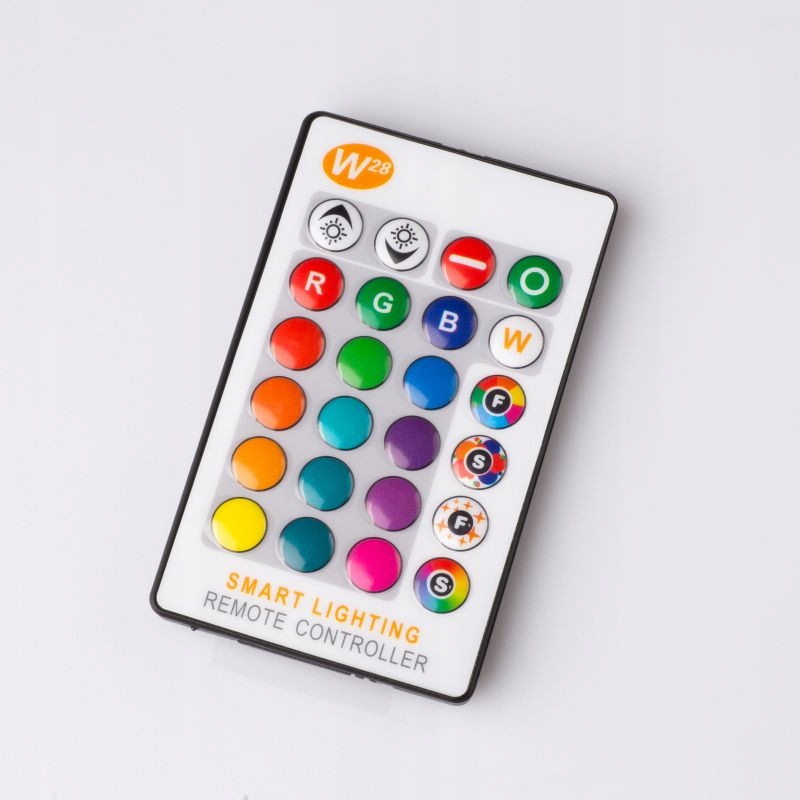 ŻARÓWKA LED RGB Różne Kolory E27 8W PILOTEM STEROWANA ECOLIGHT - obrazek 3