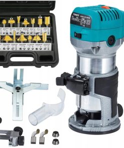 Kompaktowa Frezarka Do Drewna Anesty + 15 frezów 6,35 mm