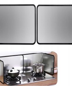 Składana Osłona Płyty Kuchennej przed zachlapaniem – nieprzywierająca