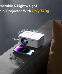 Alternative view of Mini Projektor XGODY X2 Android 12 WiFi 6 12000L HD Statyw