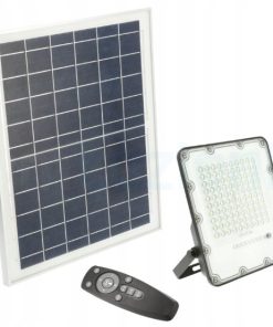 Naświetlacz Solarny LED GTV Bravos 150W IP65 1500 lm z panelem solarnym