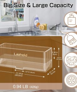 Alternative view of ORGANIZER UCHWYT NA GĄBKE PÓŁKA POJEMNIK DO ZLEWU OCIEKACZ