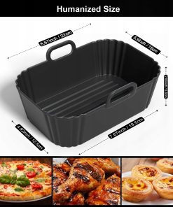 Alternative view of Zestaw 2 silikonowych wkładów do frytkownicy beztłuszczowej Ninja