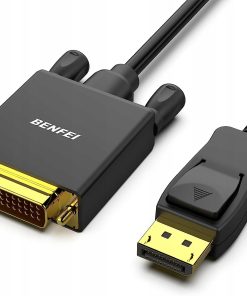 BENFEI Adapter DisplayPort na DVI | Full HD 1080p | 1,8 m