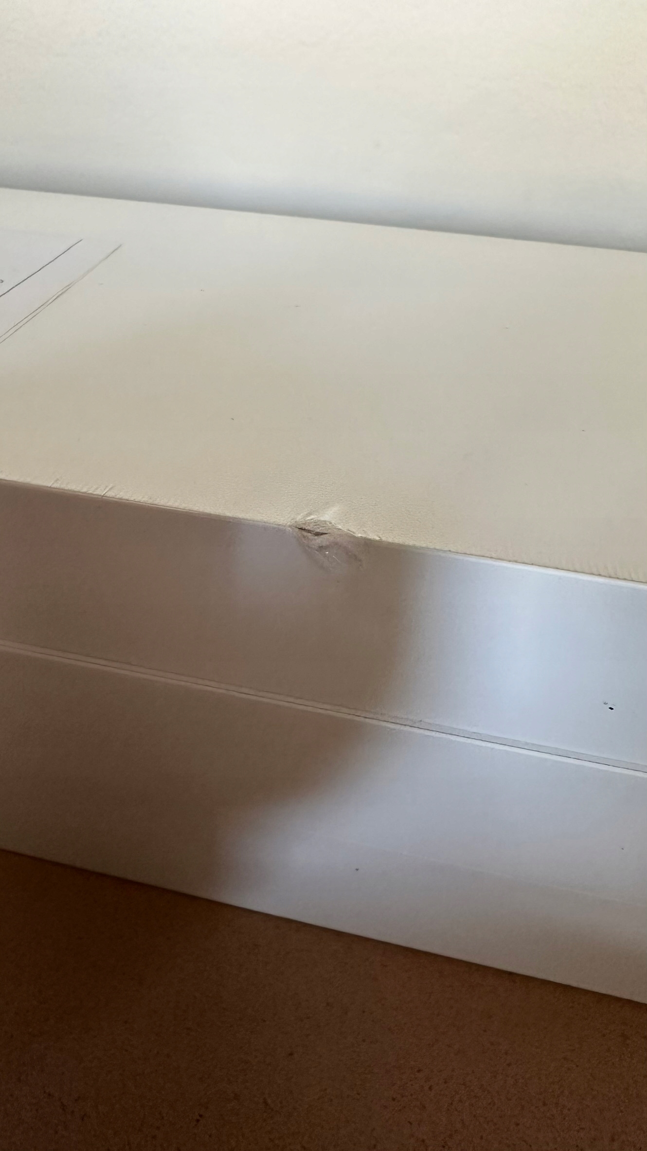 Półka płyta fornirowana Relaxdays 60 x 15 cm biały - obrazek 10