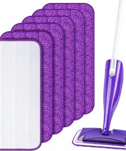 Zestaw 6 ściereczek do Mopa z mikrofibry