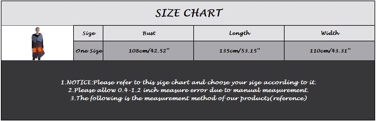 Koc Kamizelka Ogrzewana USB – 3 Poziomy Grzania Miękka, Wiatroszczelna - obrazek 6