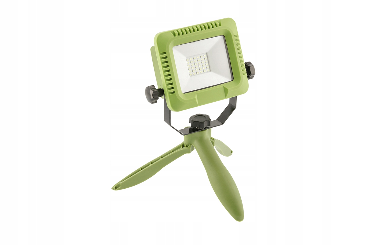 Naświetlacz LED Akumulatorowy zielony ALLEDO 20W 1600lm 6400K 240V IP54 1