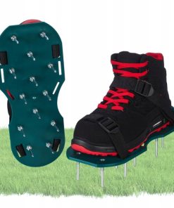 Buty z Kolcami Aerator Ogrodowy nakłuwacz do trawników nakładki na buty