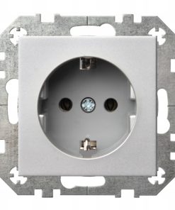 Alternative view of Gniazdo Elektryczne Liregus Epsilon IKL16-404-01 metaliczne