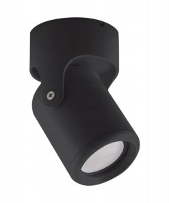 Reflektor spot GU10 IDEUS STRUHM DOMEN czarny Regulowany