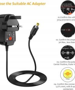 Alternative view of Zasilacz uniwersalny Zolt 36 W AC do DC UK