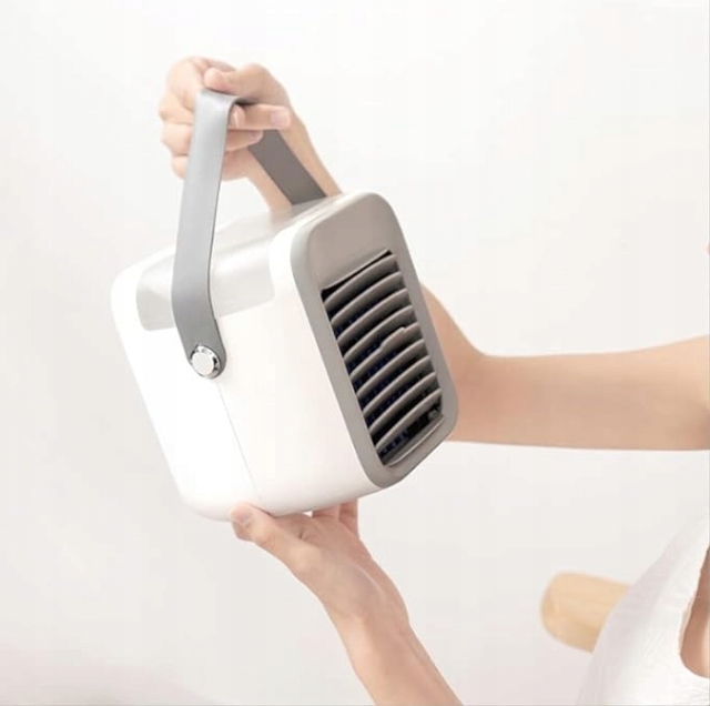 Mini Klimatyzer Wentylator z Nawilżaniem USB EasyAcc - obrazek 3
