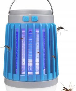 Lampka Solarna LED AICase 10W odstraszacz komarów UV IP67