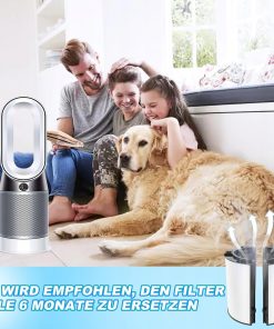 Alternative view of Filtr Keepow 2w1 HEPA + węgiel do Dyson HP04 TP04 DP04 PH04 HP09