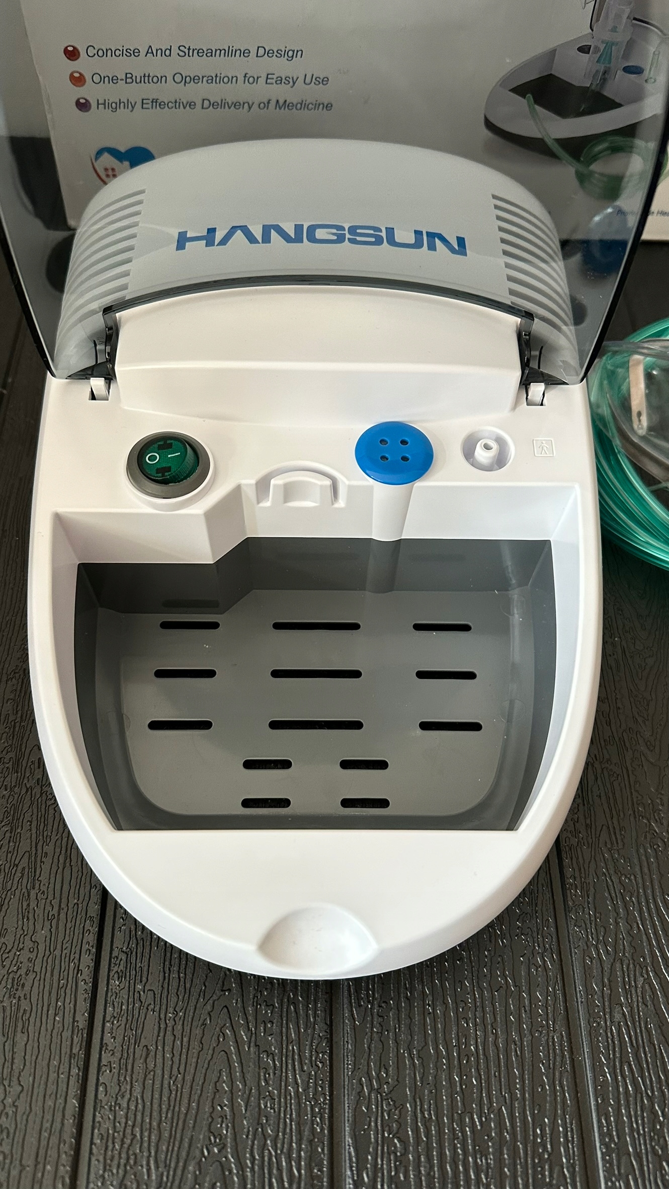 Kompaktowy nebulizator Hangsun CN680 do inhalacji dla dorosłych i dzieci - obrazek 3