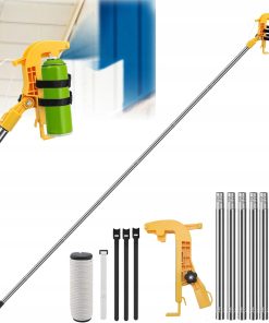 Adapter z teleskopowym kijem 2,8 m do sprayu – uchwyt do puszek