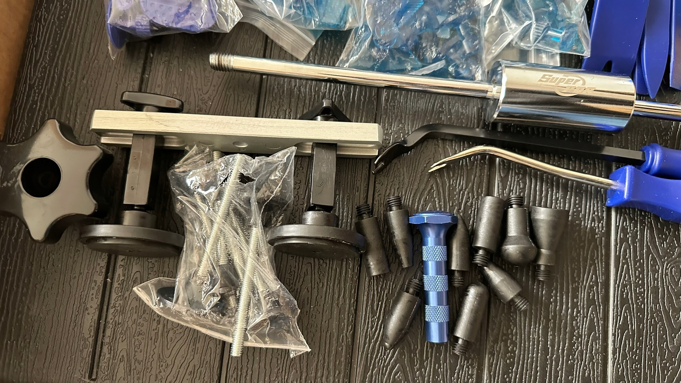 Zestaw do usuwania wgnieceń PDR – młotek bezwładnościowy + klej - obrazek 6