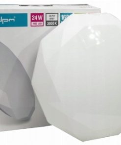 Plafon LED Diamond & Star 24W 1680lm 3000K IP20 DPM biały