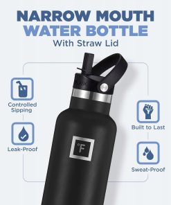 Alternative view of IRON °FLASK Butelka na wodę ze stali 710 ML