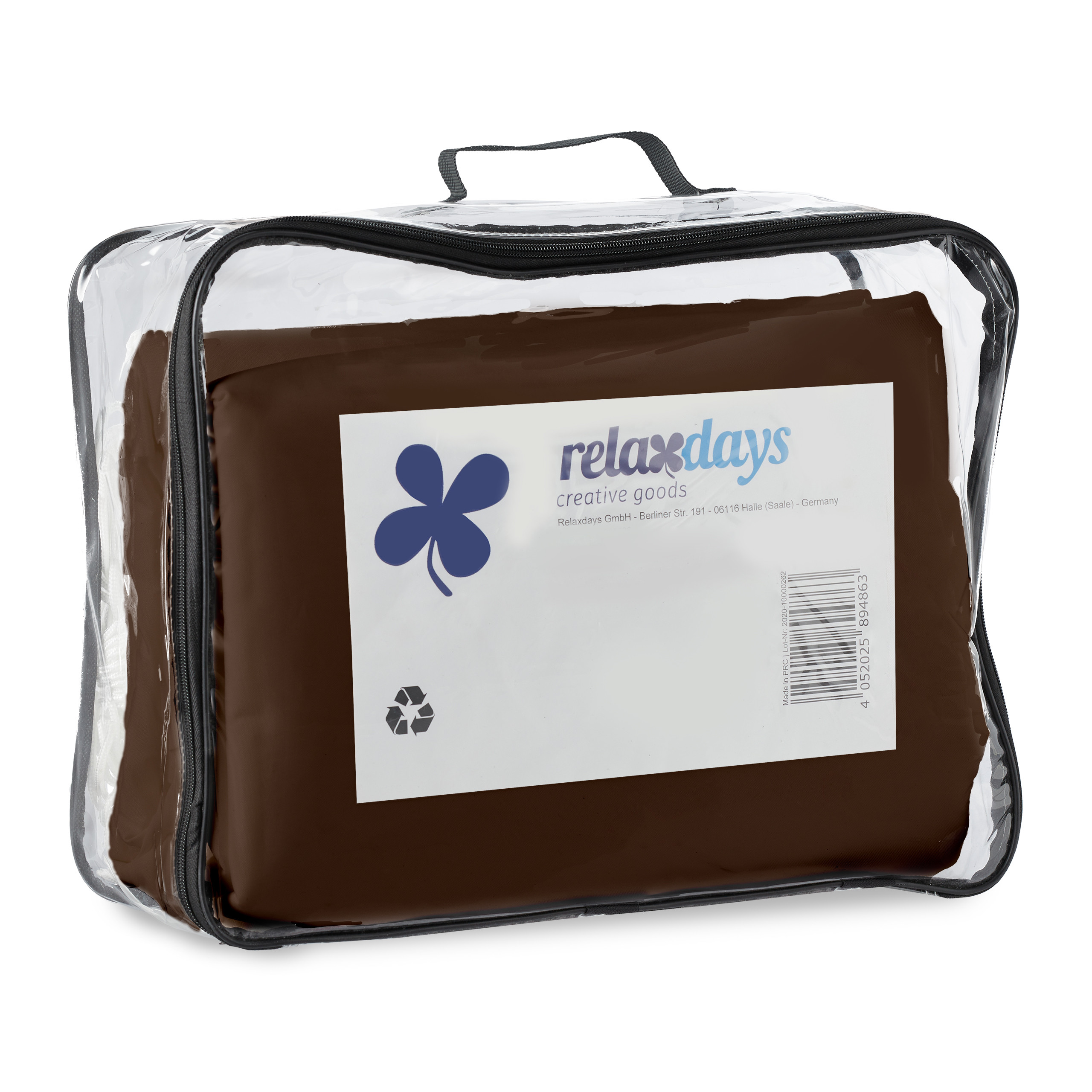 Żagiel ogrodowy trójkątny 6x6x6 m wodoodporny UV50+ brązowy - obrazek 8