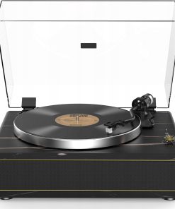 Gramofon Winylowy z Głośnikami – napęd paskowy 33/45 RPM, Bluetooth