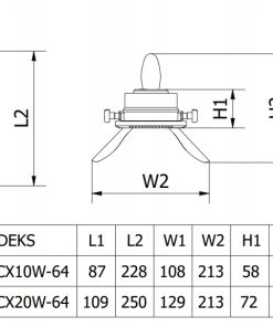 Alternative view of Naświetlacz LED Akumulatorowy zielony ALLEDO 20W 1600lm 6400K 240V IP54 1