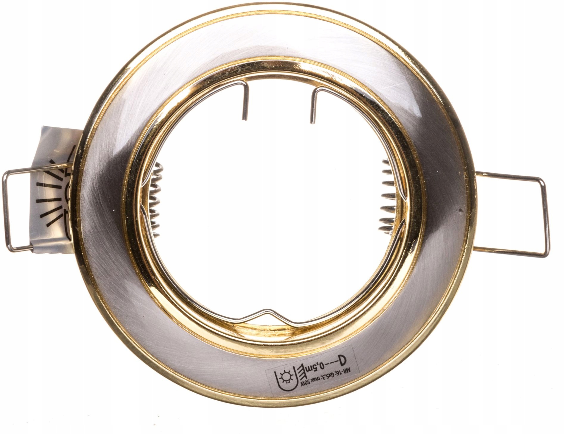 Oprawa Oświetleniowa Sufitowa Kanlux 50 W GU10 7,8 cm srebrny/złoty - obrazek 2