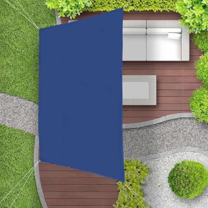 Żagiel Ogrodowy Trapez 3x5,5x4x4 m przeciwsłoneczny UV50+ - obrazek 2