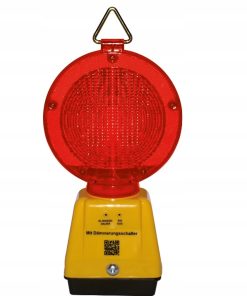Lampa ostrzegawcza STARLIGHT WL4KB – Czerwona / Biała z żarówką