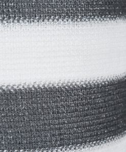 Alternative view of Siatka osłona prywatności balkonowa HDPE 1,2x25 m UV szaro-biała RELAXDAYS