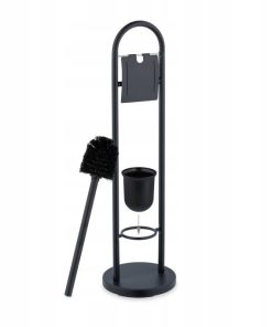 STOJAK ŁAZIENKOWY NA PAPIER TOALETOWY ZE SZCZOTKĄ WOLNOSTOJĄCY