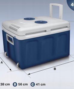 Alternative view of Lodówka turystyczna Tillvex TVKB45-01 40 l Niebieska