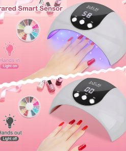 Alternative view of Lampa UV LED do paznokci żelowych z czujnikiem ruchu i timerem