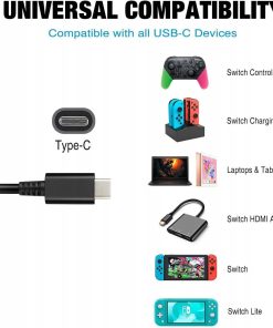 Alternative view of Ładowarka do Nintendo Switch - YCCTEAM - Wtyczka uk - zamiennik