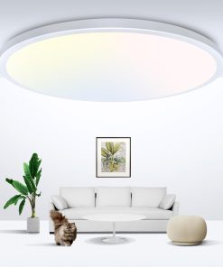 Alternative view of Plafon Lampa Sufitowa LED 24W 33cm 2400lm 3 Barwy IP44 libtit