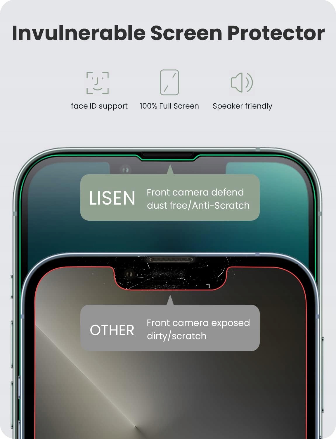 Szkło hartowane iPhone 15 2 szt z aplikatorem HD Clear 5D - obrazek 5