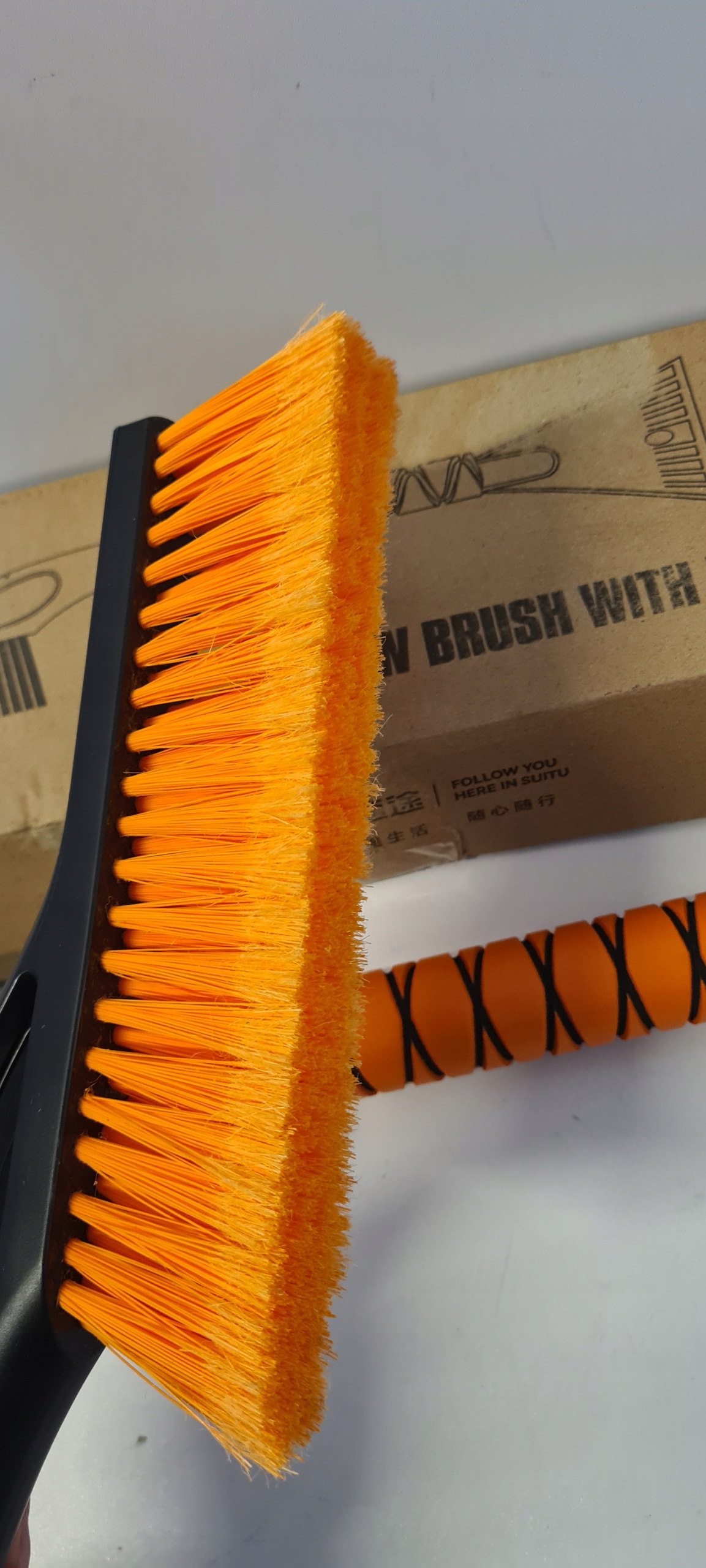 Szczotka skrobaczka do szyb SUITU ST-3910 2 w 1 Regulowana łatwa w obsłudze - obrazek 7