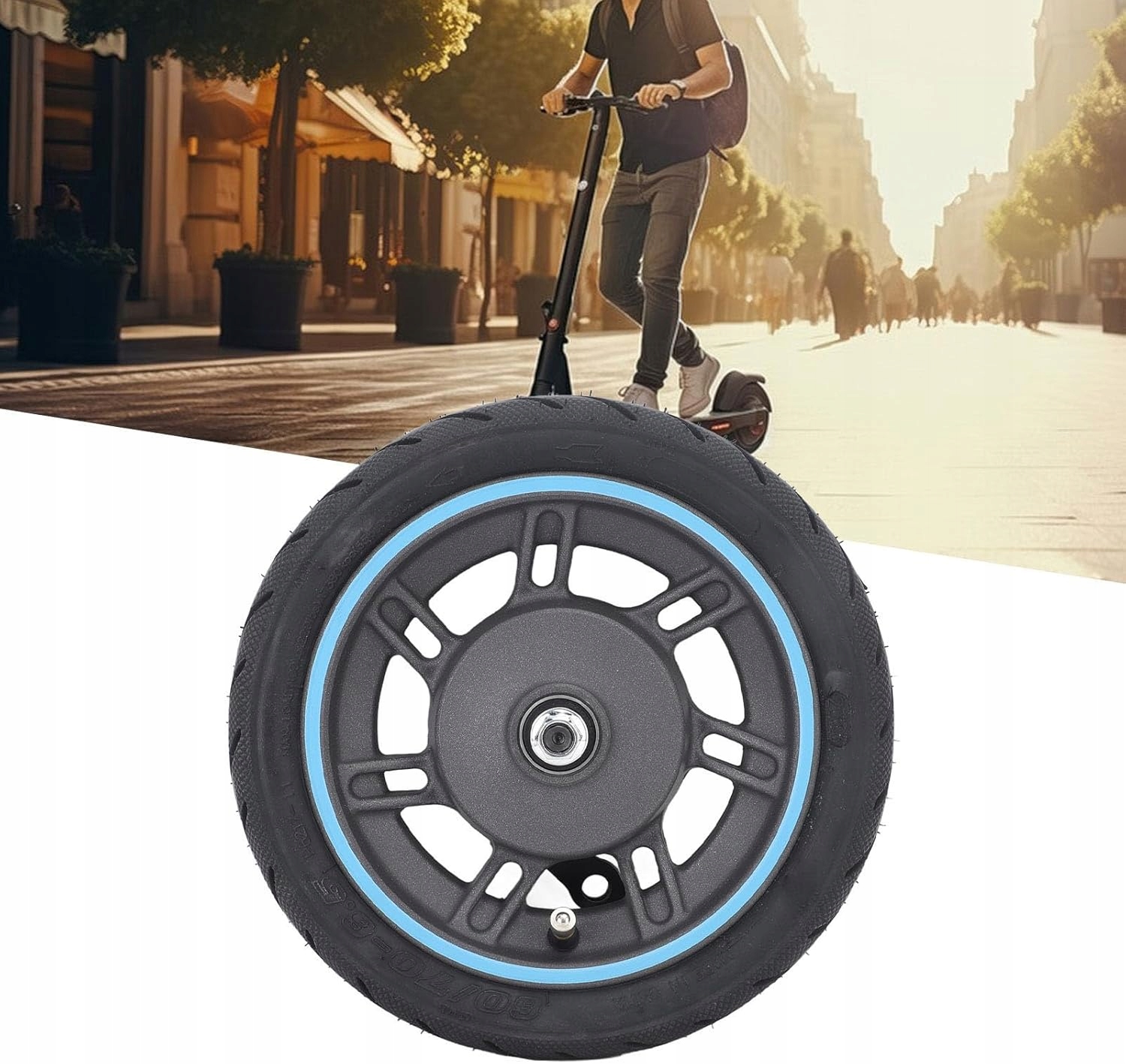 BuyWeek Koło przednie do skutera Hulajnogi MAX G30D - obrazek 4