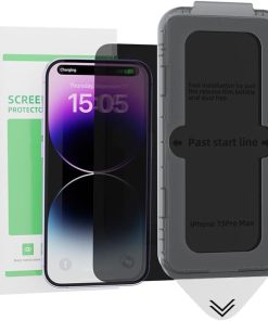 Szkło hartowane iPhone 15 2 szt z aplikatorem HD Clear 5D