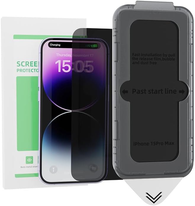 Szkło hartowane iPhone 15 2 szt z aplikatorem HD Clear 5D