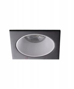 Pierścień Oprawy Punktowej Kanlux GLOZO DSL biało-czarny do zabudowy