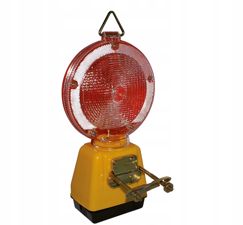 Lampa ostrzegawcza STARLIGHT WL4KB – Czerwona / Biała z żarówką - obrazek 2