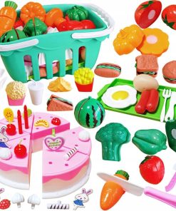 OWOCE WARZYWA TORT DO KROJENIA NA RZEP RZEPY ZABAWKA 68 ELEMENTÓW