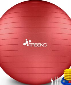 Piłka do fitnessu, jogi, gimnastyki Piłka gimnastyczna 65 cm 300kg Czerwony