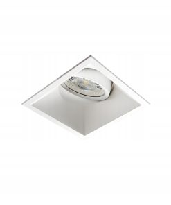 Alternative view of Oprawa sufitowa punktowa IVRI DTL-W biała regulowana bez oprawki