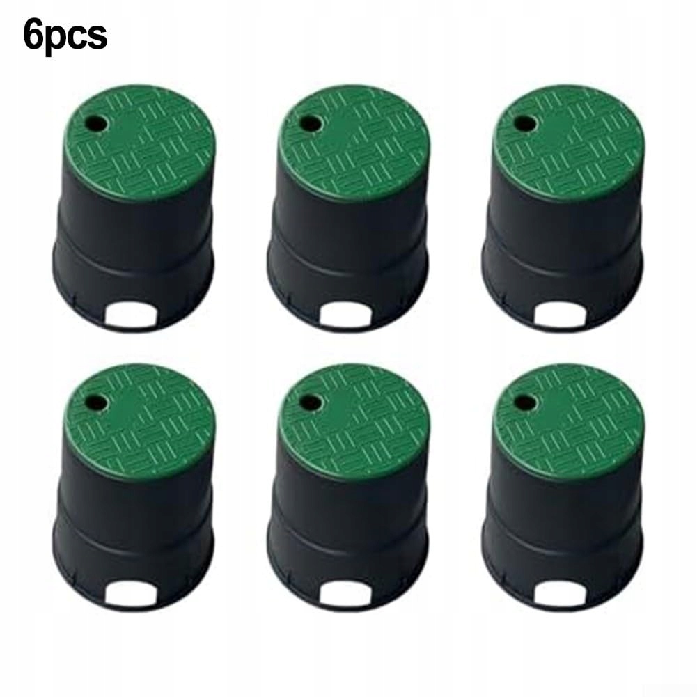 6x Okrągła Skrzynia Zaworowa 6" HDPE Antypoślizgowe do Nawadniania - obrazek 3