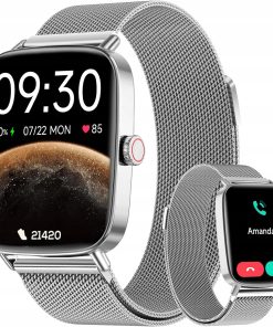 Smartwatch, Krokomierz, 100+ Trybów Sportowych Rozmowy Puls SpO2 IDW28